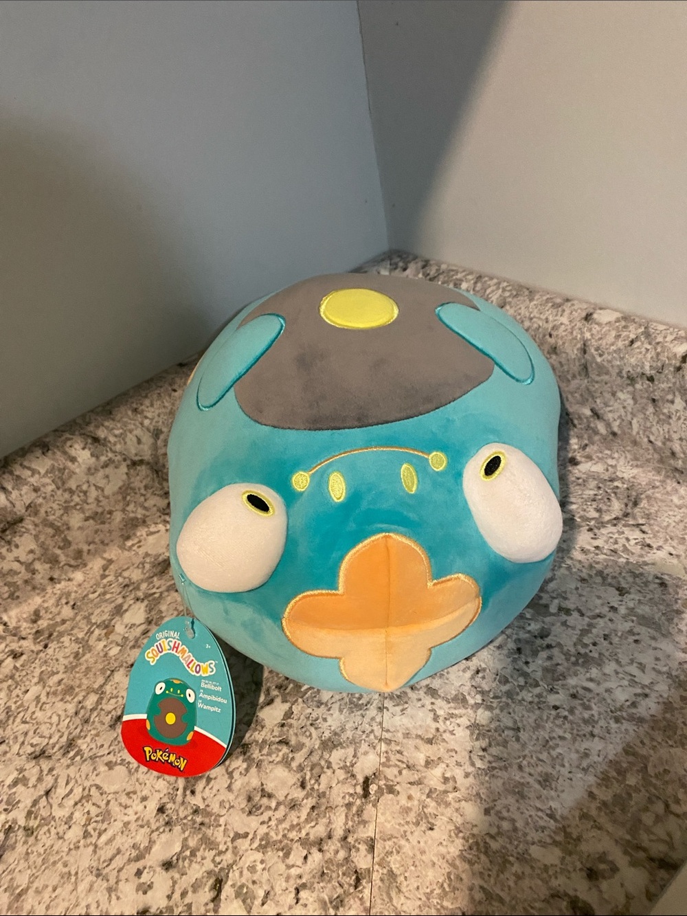 Squishmallows Teal & Orange Pokémon Amphibious Plush